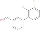 5-(2,3-Difluorophenyl)pyridine-3-carbaldehyde