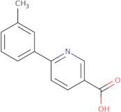 6-(3-Methylphenyl)pyridine-3-carboxylic acid