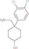 4-(Aminomethyl)-4-(3,4-dichlorophenyl)cyclohexanol