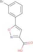 5-(3-Bromophenyl)isoxazole-3-carboxylic acid