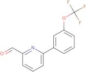 6-[3-(Trifluoromethoxy)phenyl]-2-pyridinecarbaldehyde