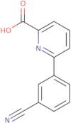 6-(3-Cyanophenyl)picolinic acid