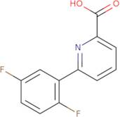 6-(2,5-Difluorophenyl)picolinic acid