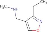 [(3-Ethyl-1,2-oxazol-4-yl)methyl](methyl)amine