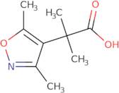 2-(Dimethyl-1,2-oxazol-4-yl)-2-methylpropanoic acid