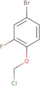 4-Bromo-1-(chloromethoxy)-2-fluorobenzene