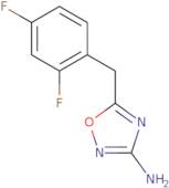 5-[(2,4-Difluorophenyl)methyl]-1,2,4-oxadiazol-3-amine