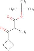 tert-Butyl 3-cyclobutyl-2-methyl-3-oxopropanoate