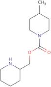 Piperidin-2-ylmethyl 4-methylpiperidine-1-carboxylate