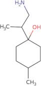 1-(1-Aminopropan-2-yl)-4-methylcyclohexan-1-ol