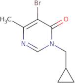 5-Bromo-3-(cyclopropylmethyl)-6-methyl-3,4-dihydropyrimidin-4-one