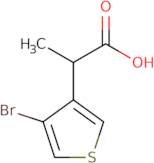 2-(4-Bromothiophen-3-yl)propanoic acid