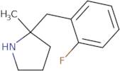 2-[(2-Fluorophenyl)methyl]-2-methylpyrrolidine