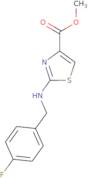 Methyl 2-([(4-fluorophenyl)methyl]amino)-1,3-thiazole-4-carboxylate