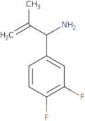 1-(3,4-Difluorophenyl)-2-methylprop-2-en-1-amine