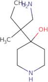 4-(1-Amino-2-methylbutan-2-yl)piperidin-4-ol