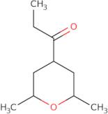 rac-1-[(2R,4R,6S)-2,6-Dimethyloxan-4-yl]propan-1-one