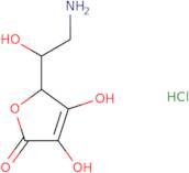 (5R)-5-[(1S)-2-Amino-1-hydroxyethyl]-3,4-dihydroxy-2,5-dihydrofuran-2-one hydrochloride