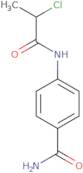 4-[(2R)-2-Chloropropanamido]benzamide