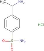 4-[(1S)-1-Aminoethyl]benzene-1-sulfonamide hydrochloride