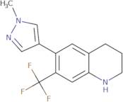 6-(1-Methyl-1H-pyrazol-4-yl)-7-(trifluoromethyl)-1,2,3,4-tetrahydroquinoline