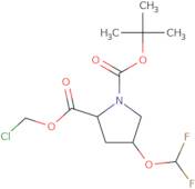 1-tert-Butyl 2-chloromethyl (2S,4R)-4-(difluoromethoxy)pyrrolidine-1,2-dicarboxylate