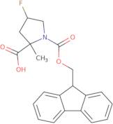 (2S,4S)-1-{[(9H-Fluoren-9-yl)methoxy]carbonyl}-4-fluoro-2-methylpyrrolidine-2-carboxylic acid