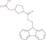 (S)-2-(1-(((9H-Fluoren-9-yl)methoxy)carbonyl)pyrrolidin-3-yl)acetic acid