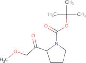 tert-Butyl (2R)-2-(2-methoxyacetyl)pyrrolidine-1-carboxylate