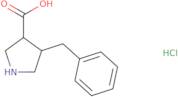 (3S,4S)-4-Benzylpyrrolidine-3-carboxylic acid hydrochloride