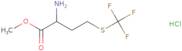 Methyl (2S)-2-amino-4-[(trifluoromethyl)sulfanyl]butanoate hydrochloride