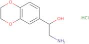 (1R)-2-Amino-1-(2,3-dihydro-1,4-benzodioxin-6-yl)ethan-1-ol hydrochloride