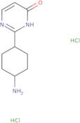 2-[rac-(1R,4R)-4-Aminocyclohexyl]pyrimidin-4-ol dihydrochloride