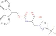 2-({[(9H-Fluoren-9-yl)methoxy]carbonyl}amino)-3-[3-(trifluoromethyl)-1H-pyrazol-1-yl]propanoic acid