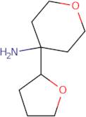 4-(Oxolan-2-yl)oxan-4-amine