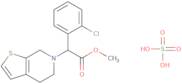 Methyl 2-(2-chlorophenyl)-2-(4,5-dihydrothieno[2,3-c]pyridin-6(7H)-yl)acetate, sulfuric acid