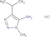 1-Methyl-4-(propan-2-yl)-1H-1,2,3-triazol-5-amine hydrochloride