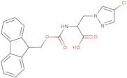 3-(4-Chloro-1H-pyrazol-1-yl)-2-({[(9H-fluoren-9-yl)methoxy]carbonyl}amino)propanoic acid