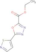 Ethyl 5-(1,2-thiazol-5-yl)-1,3,4-oxadiazole-2-carboxylate