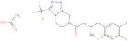 3-Amino-1-[3-(trifluoromethyl)-5H,6H,7H,8H-[1,2,4]triazolo[4,3-a]pyrazin-7-yl]-4-(2,4,5-trifluorophenyl)butan-1-one, acetic acid