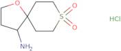 4-Amino-1-oxa-8-thiaspiro[4.5]decane 8,8-dioxide hydrochloride