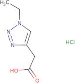 2-(1-Ethyl-1H-1,2,3-triazol-4-yl)acetic acid hydrochloride