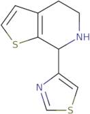 4-{4H,5H,6H,7H-Thieno[2,3-c]pyridin-7-yl}-1,3-thiazole