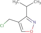 4-(Chloromethyl)-3-(propan-2-yl)-1,2-oxazole
