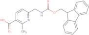 6-[({[(9H-Fluoren-9-yl)methoxy]carbonyl}amino)methyl]-2-methylpyridine-3-carboxylic acid