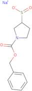 Sodium 1-[(benzyloxy)carbonyl]pyrrolidine-3-sulfinate