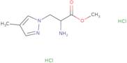 Methyl 2-amino-3-(4-methyl-1H-pyrazol-1-yl)propanoate dihydrochloride