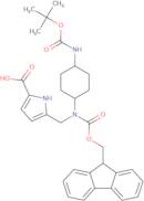 5-{[(4-{[(tert-Butoxy)carbonyl]amino}cyclohexyl)({[(9H-fluoren-9-yl)methoxy]carbonyl})amino]methyl…