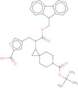 4-[({6-[(tert-Butoxy)carbonyl]-6-azaspiro[2.5]octan-1-yl}({[(9H-fluoren-9-yl)methoxy]carbonyl})ami…