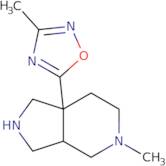 rac-5-[(3aR,7aR)-5-Methyl-octahydro-1H-pyrrolo[3,4-c]pyridin-7a-yl]-3-methyl-1,2,4-oxadiazole